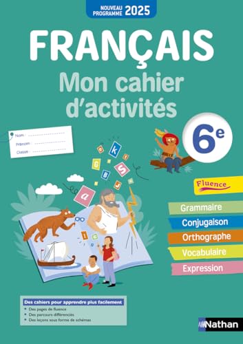 Français- Mon cahier d'activités 6e - 2025 von NATHAN