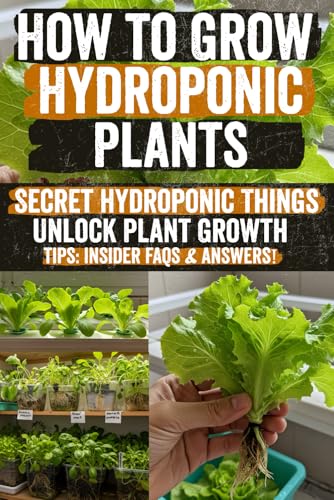 How to Grow Hydroponic Plants: Unlock Soilless Gardening Secrets: The Ultimate Beginner’s Guide to Growing Lush, Nutritious Hydroponic Plants ... Yields & Transform Your Home Garden Today! von Independently published