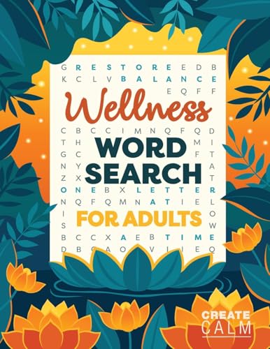 Wellness Word Search for Adults: Inspire Healing & Health | Relaxing Puzzle Book for Self Care & Anxiety Relief von Rocket Pants Pty Ltd