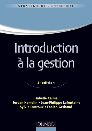 Introduction à la gestion - 3e édition von DUNOD