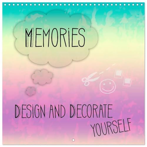 MEMORIES Design and decorate yourself (Wall Calendar 2025 12" x 24" / 30 x 60 cm (open)) CALVENDO 12 Month Wall Calendar von CALVENDO