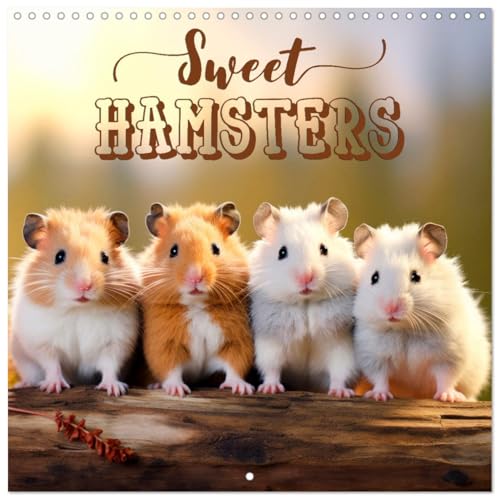 Sweet HAMSTERS (Wall Calendar 2025 12" x 24" / 30 x 60 cm (open)) CALVENDO 12 Month Wall Calendar von CALVENDO