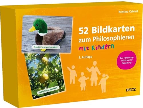 52 Bildkarten zum Philosophieren mit Kindern: Zur Förderung individueller Begabungen - Mit 52-seitigem Booklet (hochbegabung und pädagogische praxis) von Beltz
