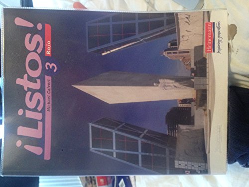 Listos! 3 Rojo Pupil Book (Listos for 14-16)