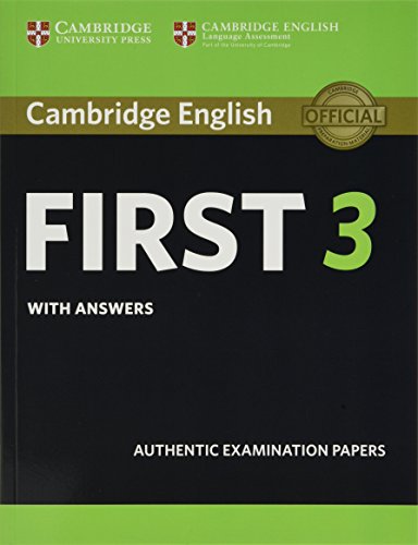Cambridge English First 3. Student's Book with answers. (Fce Practice Tests) von Cambridge English