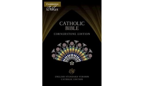 Holy Bible: English Standard Version, Black, Imitation Leather, Catholic Bible, Cornerstone Edition: Esc662:t von Cambridge University Press