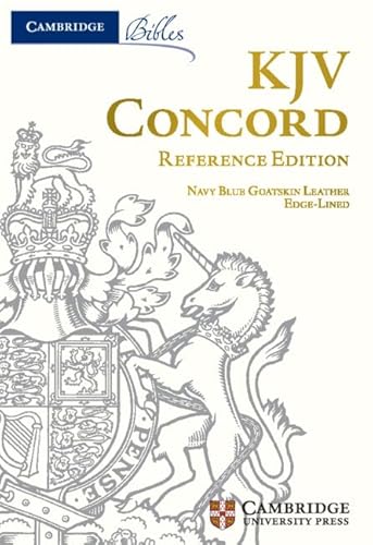 Holy Bible: King James Version, Imperial Blue, Goatskin, Concord Reference Edition, Red-letter Holy Bible: King James Version, Imperial Blue, Goatskin, Concord Reference Edition, Red-letter