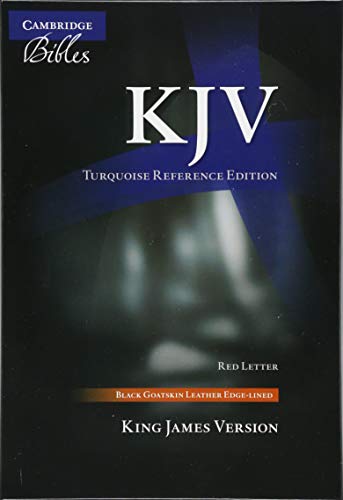 KJV Turquoise Reference Bible, Black Goatskin Leather, Red-letter Text, KJ676:XRL: King James Version Reference Bible, Turquoise, Black Goatskin Leather, Red-letter Text, Kj676:xrl von Cambridge University Press