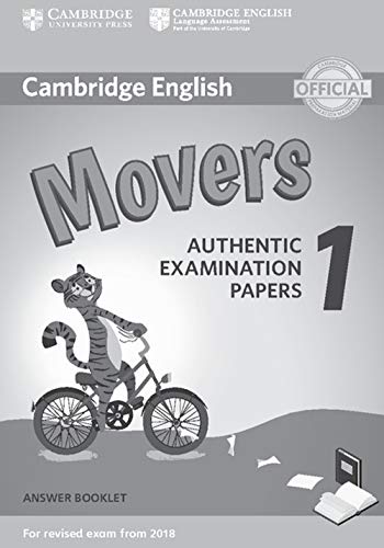 Cambridge English Movers 1 for Revised Exam from 2018 Answer Booklet: Authentic Examination Papers (Cambridge Young Learners English Tests) von Cambridge University Press