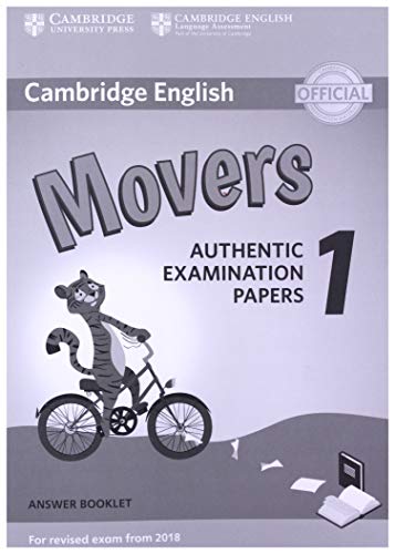Cambridge English Movers 1 for Revised Exam from 2018 Answer Booklet: Authentic Examination Papers (Cambridge Young Learners English Tests)