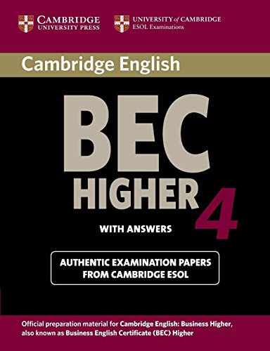 Cambridge Bec 4 Higher: Examination Papers from University of Cambridge ESOL Examinations: English for Speakers if Other Languages (Bec Practice Tests) von Cambridge University Press