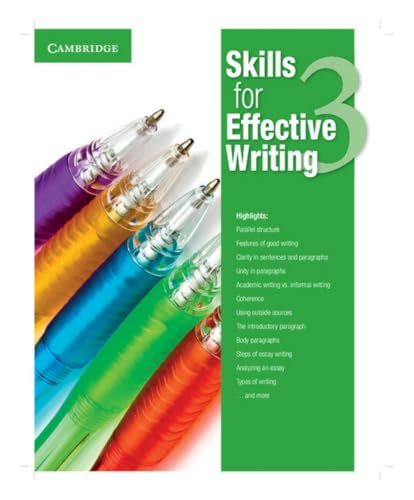 Skills for Effective Writing Level 3 Student's Book