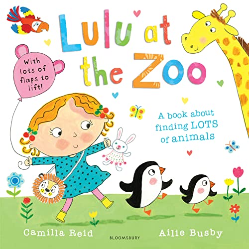 Lulu at the Zoo: A book about finding a lot of animals. With lots of flaps to lift