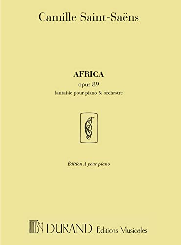 Africa Fantasie Op 89 Africa Fantasie Op 89
