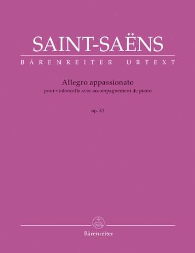 Allegro appassionato in h-Moll op. 43 für Violoncello und Klavier: Vorw. dtsch.-engl.