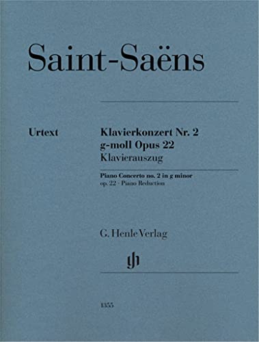 Klavierkonzert Nr. 2 g-moll op. 22, Klavierauszug (G. Henle Urtext-Ausgabe) von Henle, G. Verlag