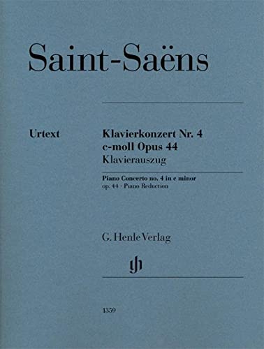 Klavierkonzert Nr. 4 c-moll op. 44 - Klavierauszug: Besetzung: Zwei Klaviere zu vier Händen (G. Henle Urtext-Ausgabe)
