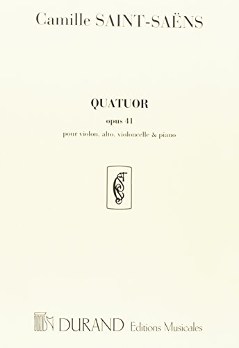 Quatuor Avec Piano Op 41 Quatuor Avec Piano Op 41