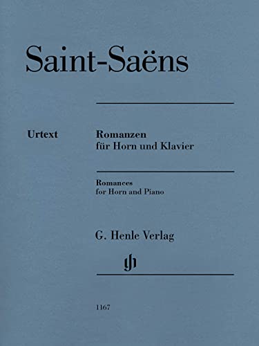 Romanzen für Horn und Klavier: Besetzung: Horn und Klavier (G. Henle Urtext-Ausgabe) von G. Henle Verlag