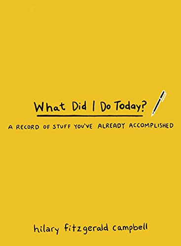 What Did I Do Today?: A Record of Stuff You've Already Accomplished von Andrews McMeel Publishing