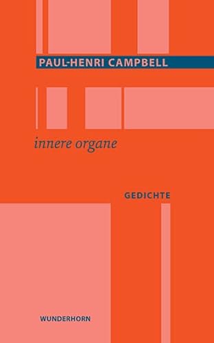 innere organe: Gedichte von Wunderhorn
