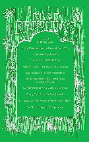Dead Reckonings No. 33 (Spring 2023) von Hippocampus Press