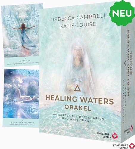 Healing Waters Orakel - 44 Karten mit Botschaften und Anleitungen: 44 Orakelkarten und 176-seitiges Booklet