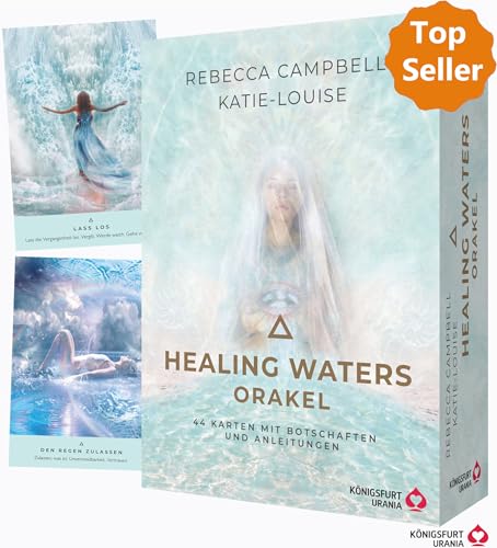 Healing Waters Orakel - 44 Karten mit Botschaften und Anleitungen: 44 Orakelkarten und 176-seitiges Booklet