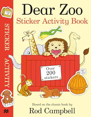 Dear Zoo Sticker Activity Book von Macmillan Children's Books