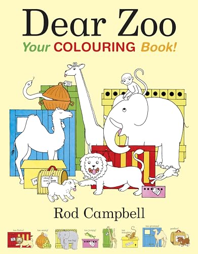 Dear Zoo: Your Colouring Book von Macmillan Children's Books