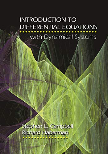 Introduction to Differential Equations with Dynamical Systems