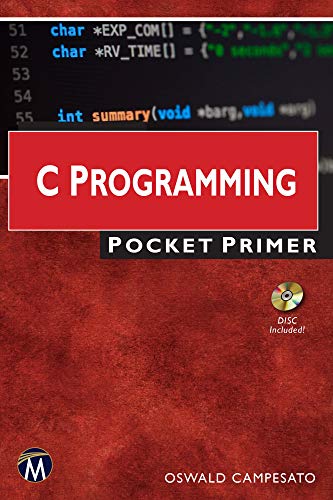 C Programming Pocket Primer von Mercury Learning and Information