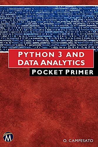 Python 3 and Data Analytics Pocket Primer von Mercury Learning and Information
