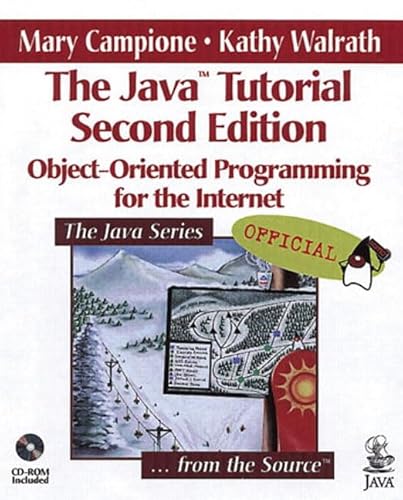 The Java Tutorial, w. CD-ROM: Object-Oriented Programming for the Internet (Java Series) von Addison-Wesley Longman, Amsterdam