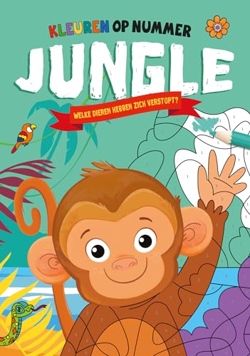 Jungle - Kleuren op nummer: Welke dieren hebben zich verstopt? von Rebo Productions
