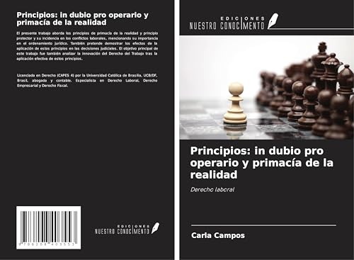 Principios: in dubio pro operario y primacía de la realidad: Derecho laboral von Ediciones Nuestro Conocimiento
