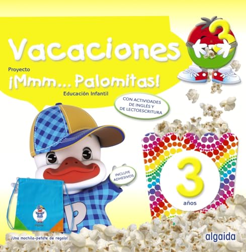 ¡Mmm... Palomitas! 3 años. Cuaderno de vacaciones von Algaida Editores