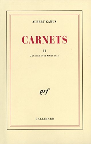 Carnets, tome 2 : Janvier 1942 - mars 1951 Carnets, tome 2 : Janvier 1942 - mars 1951
