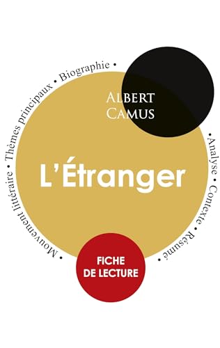 Fiche de lecture L'Étranger (Étude intégrale) von Paideia éducation