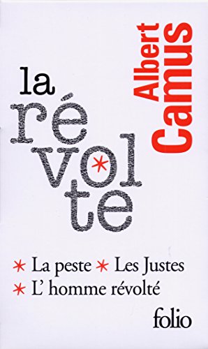 La revolte. Coffret 3 vols: La peste, Les justes, L'homme revolte