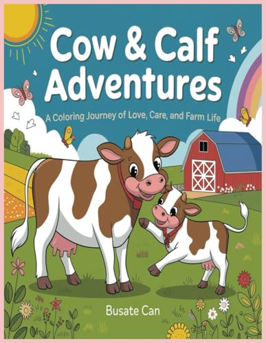Cow & Calf Adventures: A Coloring Journey of Love, Care, and Farm Life Cow & Calf Adventures: A Coloring Journey of Love, Care, and Farm Life von Independently published