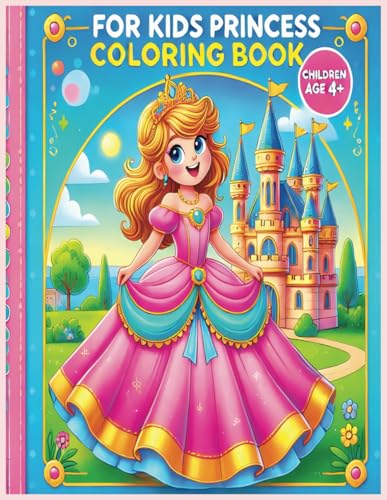 For Kids Princess Coloring Book For Kids Princess Coloring Book von Independently published
