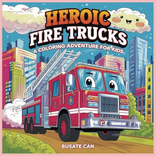 Heroic Fire Trucks: A Coloring Adventure for Kids Heroic Fire Trucks: A Coloring Adventure for Kids von Independently published