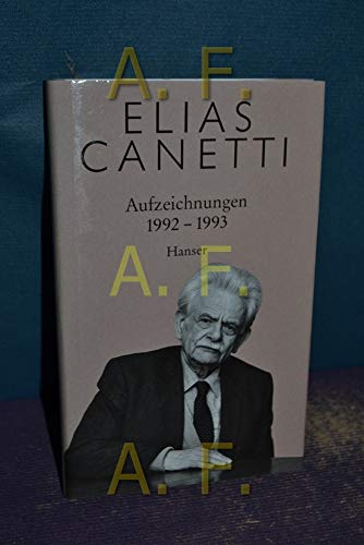 Aufzeichnungen 1992 - 1993