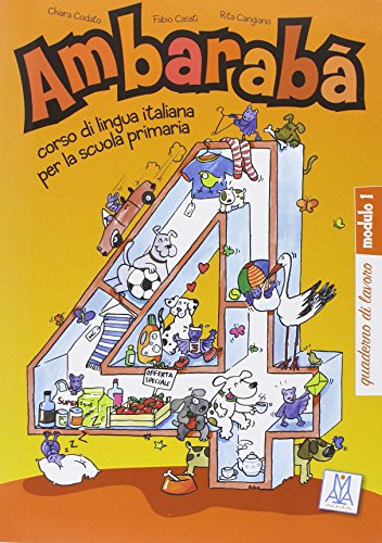 Ambarabà 4: corso di lingua italiana per la scuola primaria / quaderno di lavoro – 3 Übungshefte Ambarabà 4: corso di lingua italiana per la scuola primaria / quaderno di lavoro – 3 Übungshefte