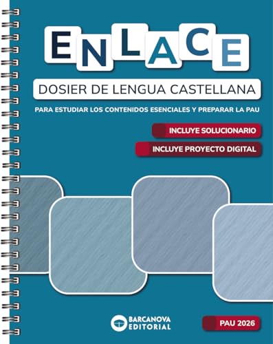 Enlace. Dosier de Lengua castellana. Bachillerato 2026 (PAU) von BARCANOVA