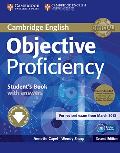 Objective Proficiency Student's Book Pack (Student's Book with Answers with Downloadable Software and Class Audio CDs (2)) 2nd Edition von Cambridge English