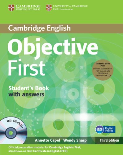 Objective First Student's Book Pack (Student's Book with Answers with CD-ROM and Class Audio CDs (2)) 3rd Edition
