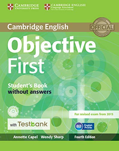 Objective First Student's Book without Answers with CD-ROM with Testbank 4th Edition von Cambridge University Press