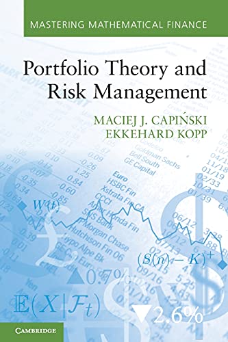Portfolio Theory and Risk Management (Mastering Mathematical Finance) von Cambridge University Press